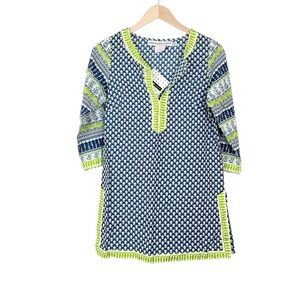 Gretchen Scott Mixed Message Tunic 3/4 Sleeve XS